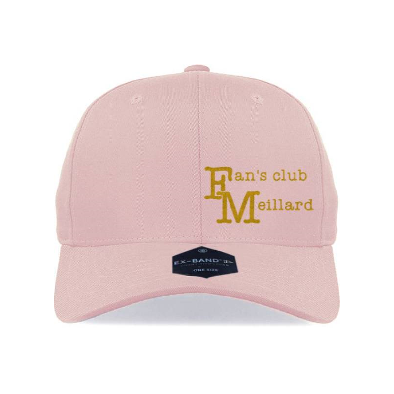 Casquette Fan's Club Rose + Or Spécial Edition